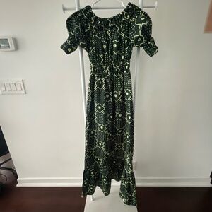 Long African style dress from Senegal